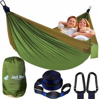 HAMAK HUŚTAWKA 2-OSOBOWY LEKKI WYTRZYMAŁY WYGODNY SZYBKI MONTAŻ DUŻY XXL