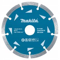2X MAKITA TARCZA DIAMENTOWA 125x22,23mm SEGMENT (NA SUCHO) BETON