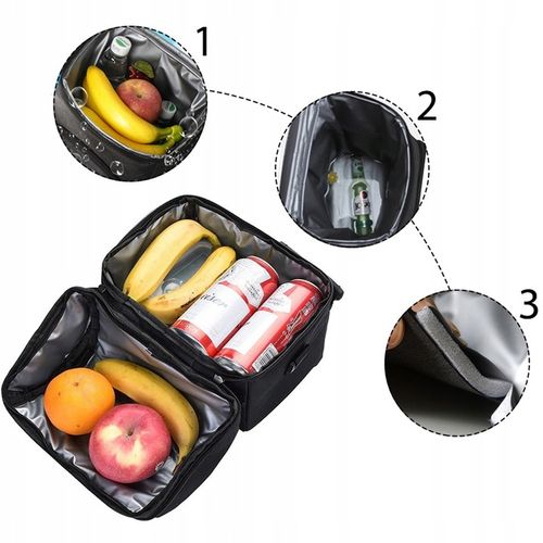 TORBA TERMICZNA IZOLACYJNA KUFEREK PASEK LUNCH BOX na Arena.pl