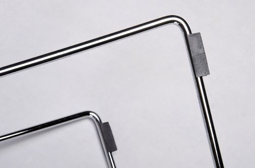 Krzesło NET SOFT chrom - biała poduszka, metal na Arena.pl
