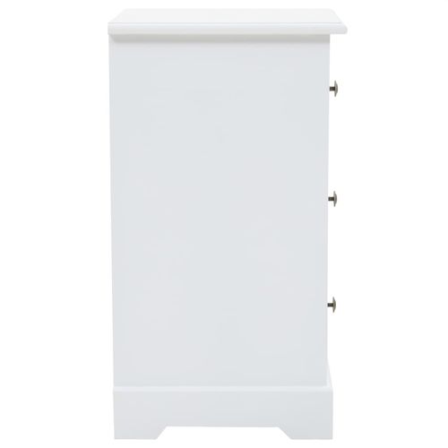 Szafka nocna, płyta MDF i drewno sosnowe, 35 x 32 x 59 cm na Arena.pl