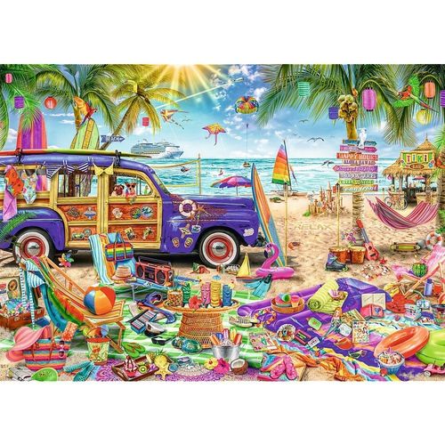 Puzzle 2000 elementów Tropikalne wakacje na Arena.pl