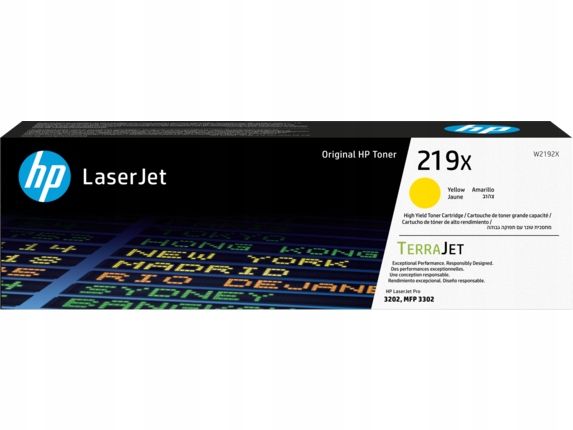Toner HP 219X (W2192X) Yellow zdjęcie 2