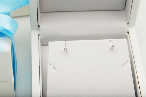 Emaga Złote kolczyki KXD2555 - Diament na Arena.pl