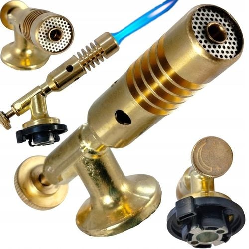 ZESTAW PALNIK MOSIĘŻNY+ŻELIWNY+4x GAZ TIROSS +10szt na Arena.pl