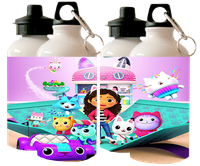 Bidon Sportowy dla dzieci - Koci Domek Gabi