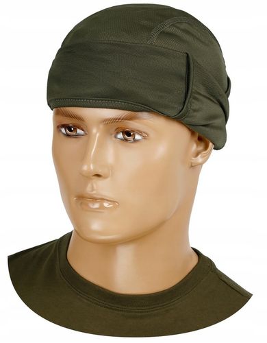 Kominiarka termoaktywna uniwersalna Mil-Tec Balaclava pod kask olive na Arena.pl