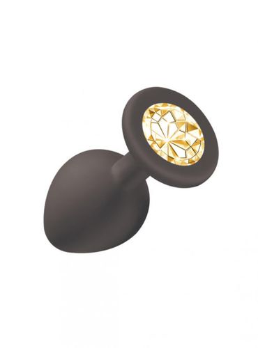 Plug-Anal Plug Emotions Cutie Medium Black Golden Crystal na Arena.pl