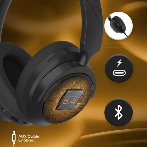 Słuchawki PREMIUM 70h Bluetooth PowerLocus Moonfly / Mikrofon / ANC + Etui na Arena.pl