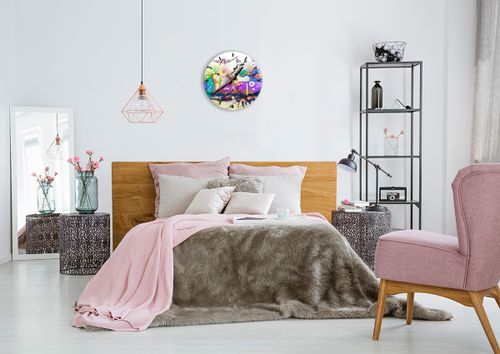 Zegar Ścienny - Ryby Pastele  - 30X30 Cm - C3Ar30X30-4096 na Arena.pl