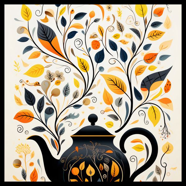 Plakat 40x40cm Jesienna Melodia zdjęcie 2