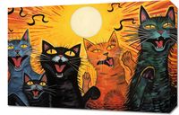 Obraz 60x40cm Kocie Koncertowanie