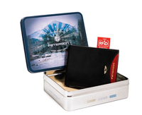 mały, skórzany portfel męski w orientacji poziomej z systemem rfid