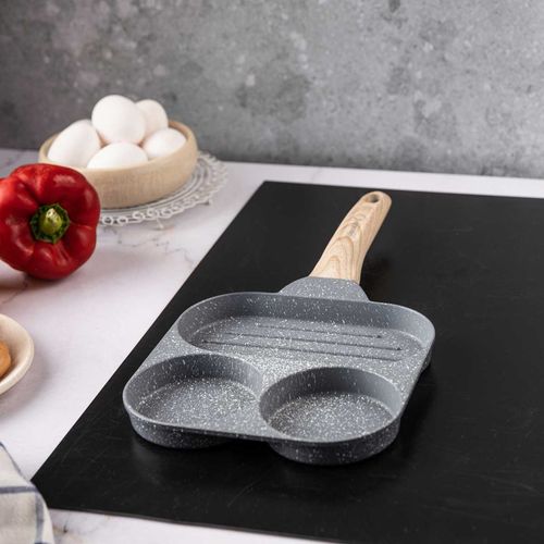 patelnia marmurkowa do jajek 3 sekcje klausberg kb-7817 na Arena.pl