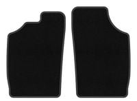 Dywaniki przednie welurowe czarne do: Daihatsu Cuore V 1997-2003 hatchback