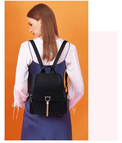 Czarny stylowy plecak na Arena.pl