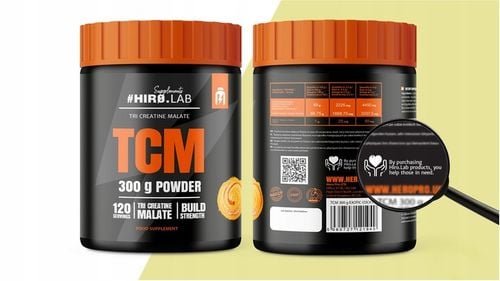 KREATYNA CREATINE 300 g SIŁA - MASA POWDER TCM MOCNY ENERGIA HIRO.LAB na Arena.pl