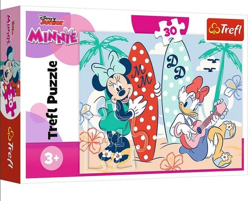 Puzzle 30 Kolorowa Minnie 18302 na Arena.pl