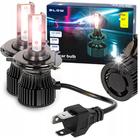 2x ŻARÓWKA SAMOCHODOWA LED H4 12-24V 30W HQ CANBUS 6500K 3800LM +300%