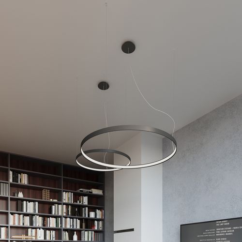 Żyrandol RIO 110 czarny LED 3000K na Arena.pl