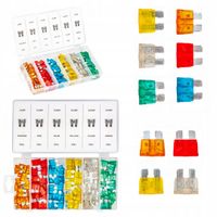 Bezpieczniki samochodowe kraft&dele 120 szt. 5-30a KD1300