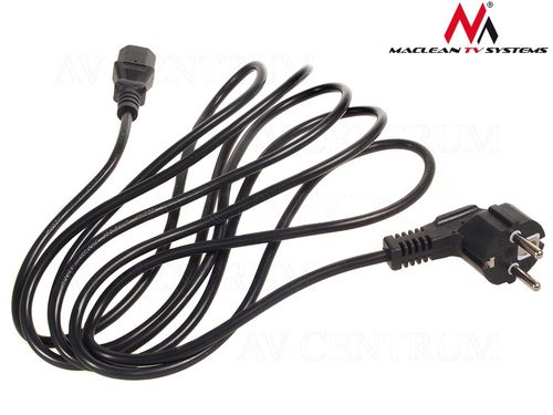 Kabel zasilający Maclean 3 m na Arena.pl