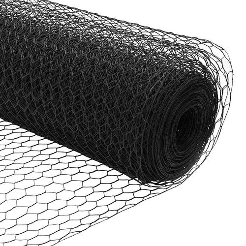 Ogrodzenie z słupkami Szary 1 x 50 m Stal na Arena.pl