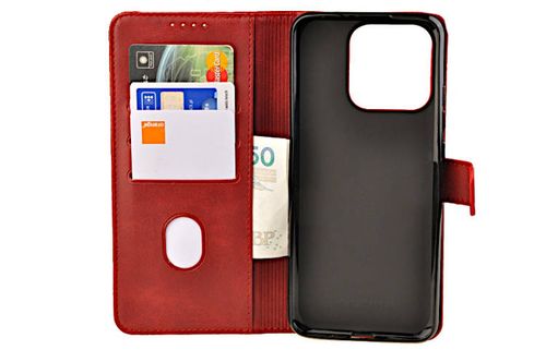 Etui portfel Wallet do Xiaomi Redmi 12C czerwony na Arena.pl