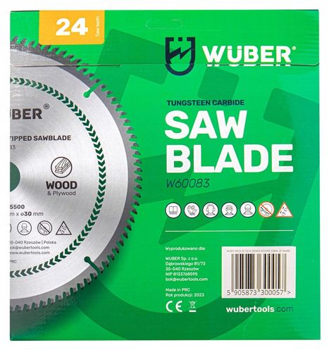 PIŁA TARCZA DO CIĘCIA DREWNA WIDIOWA WIDIA 250x30MM 24 ZĘBY 24T na Arena.pl