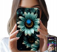 ETUI DO HUAWEI Y6S - NIEBIESKA GERBERA STOKROTKA KWIAT +FOLIA