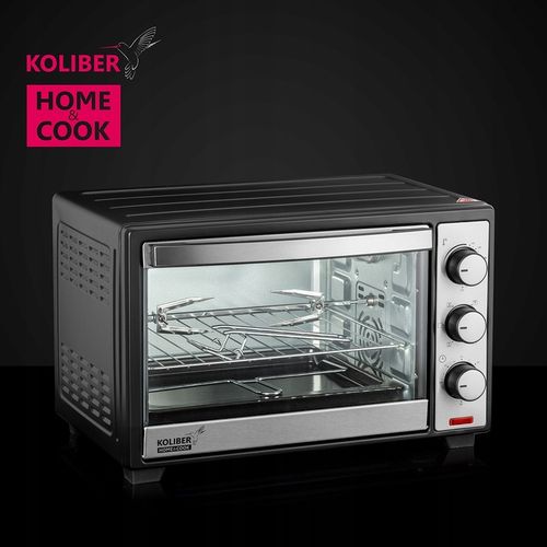 PIEKARNIK ELEKTRYCZNY 25L TERMOOBIEG ROŻNO GRILL WOLNOSTOJĄCY MINI na Arena.pl