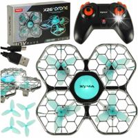 DRON RC SYMA X26 PRO - AKROBACJE LED WIFI ZAWIS - UNIKA PRZESZKODY DUŻY AKU