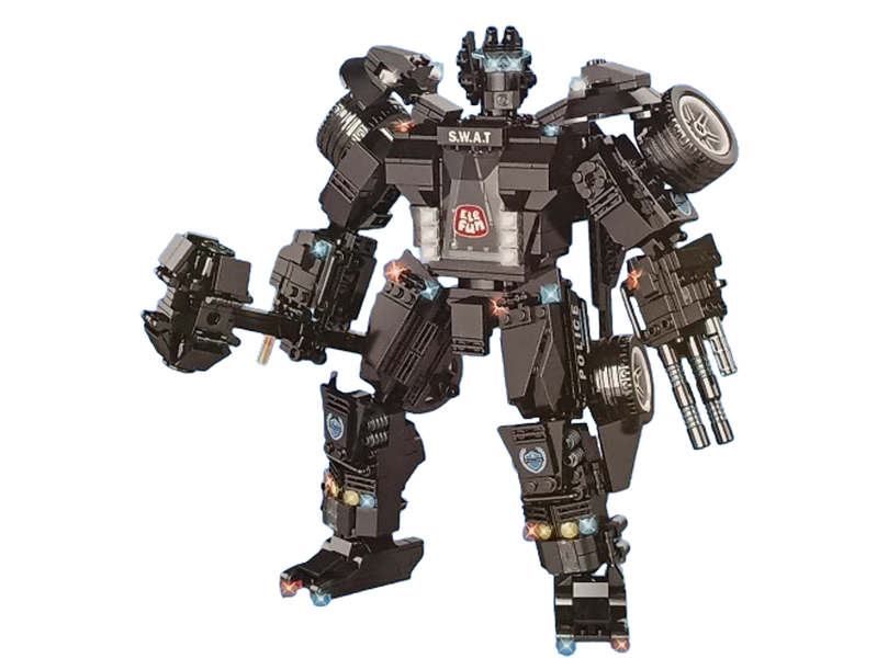Klocki Elefun Police - SWAT 2w1 C0551A zdjęcie 6