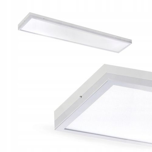 Panel LED 40W 120x30 cm natynkowy plafon sufitowy neutralny 4000K na Arena.pl