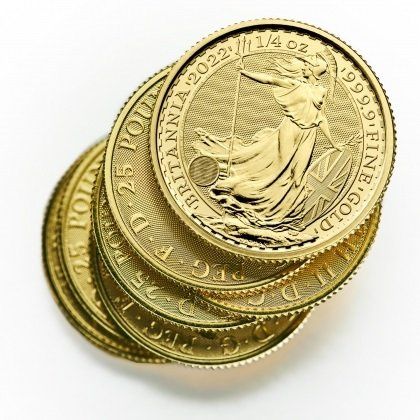 Britannia 1/4 uncji Złota 2022 na Arena.pl