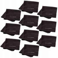 ŚCIERECZKI DO CZYSZCZENIA OKULARÓW Z MIKROFIBRY PolarZONE CZARNY 10