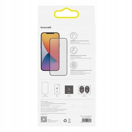 Baseus 2x Hartowane Szkło 0,23mm do iPhone 12 Mini na Arena.pl