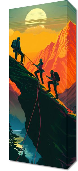 Obraz 20x50cm U Szczytu zdjęcie 1