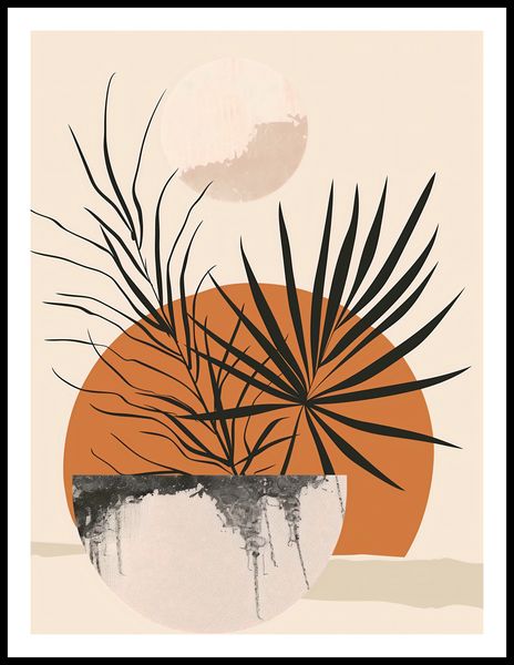 Plakat 60x80cm Palmowy Zachód zdjęcie 3