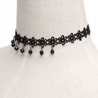 CHOKER KLASYCZNY NASZYJNIK Tatuaż Komplet Zestaw 12 sztuk RÓŻNE WZORY