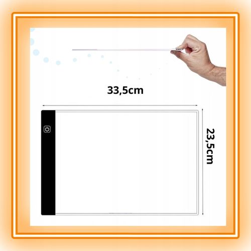 TABLET GRAFICZNY TABLICA DZIECI RYSOWANIA DESKA KREŚLARSKA LED + 5 GRATISÓW na Arena.pl