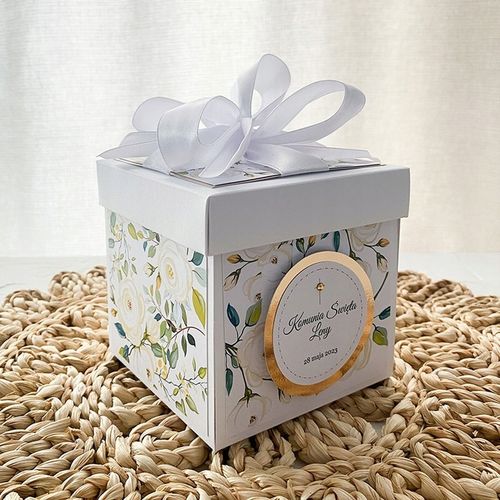 EXPLODING BOX prezent chrzest ślub komunia na Arena.pl