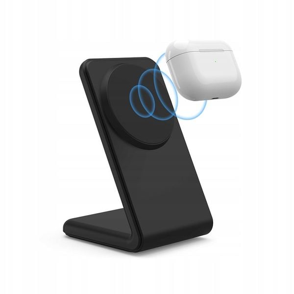 ŁADOWARKA INDUKCYJNA DO MAGSAFE NA IPHONE 12 13 14 15 - STANDBY MODE iOS17 zdjęcie 2