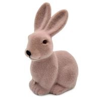 ZAJĄCZEK WIELKANOCNY BRĄZOWY DEKORACJA WIELKANOCNA FIGURKA DO STROIKA