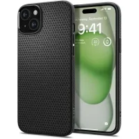 Etui Spigen Liquid Air na iPhone 15 Plus - czarny mat