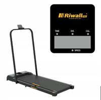 PROFESJONALNA BIEŻNIA DOMOWA SKŁADANA LED BT GŁOŚNIK 10KM/H 130KG PAS 100CM