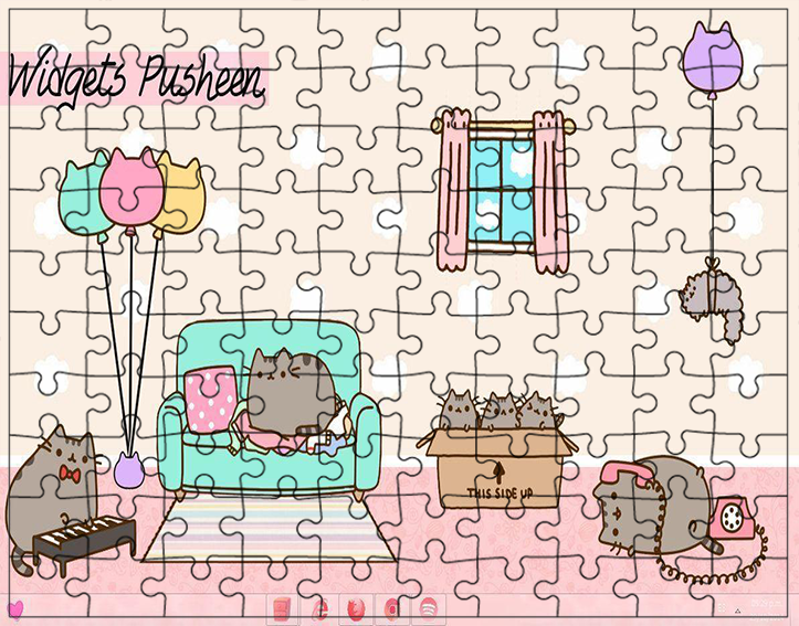 Puzzle Pusheen zdjęcie 1