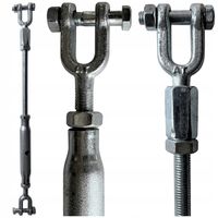 URSUS C-360 C-4011 CIĘGŁO SPRZĘGŁA KOMPLETNE OCYNKOWANE PRĘT FI10 POLSKIE