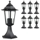 6 x LAMPA STOJĄCA OGRODOWA STYLOWA ZEWNĘTRZNA