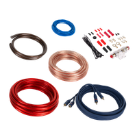 ZESTAW KABLI DO WZMACNIACZA KRUGER&MATZ KM0011 SUBWOOFERA